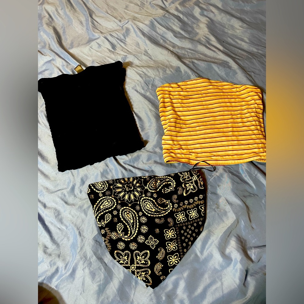 3 tube tops